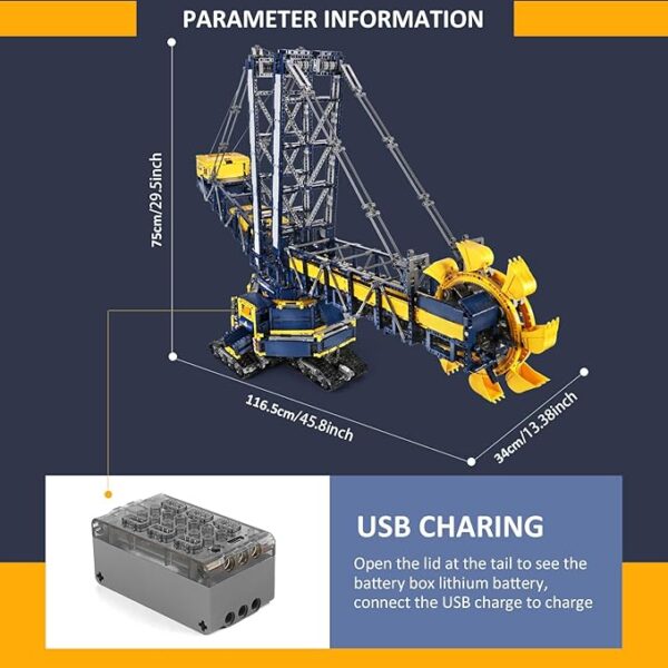 Mould King Bucket Wheel Excavator – 4588 PCS - Image 2