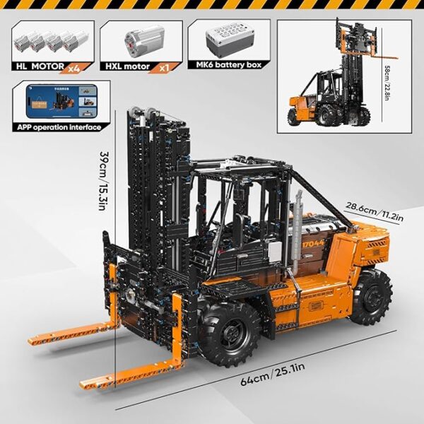 Mould King Heavy-Duty Forklift – 4579 PCS - Image 5