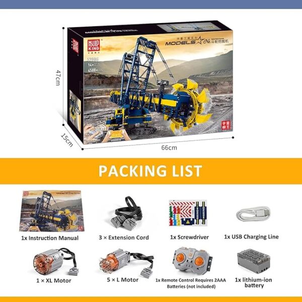 Mould King Bucket Wheel Excavator – 4588 PCS - Image 3