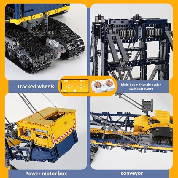 Mould King Bucket Wheel Excavator – 4588 PCS - Image 4