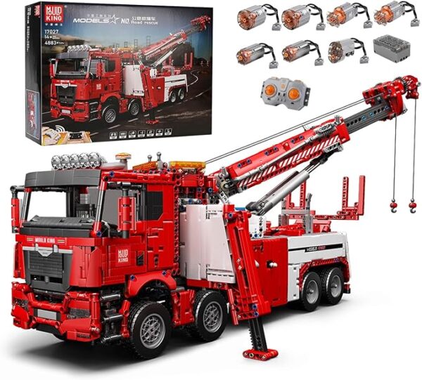 Mould King Road Rescue Vehicle – 4883 PCS