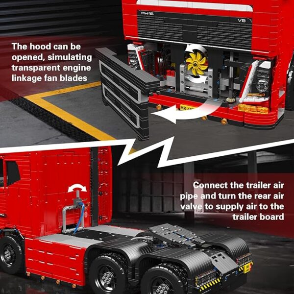 Mould King Tractor Truck – 4868+ PCS - Image 4