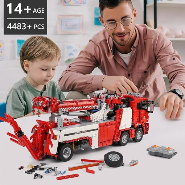 Mould King Road Rescue Vehicle – 4883 PCS - Image 4