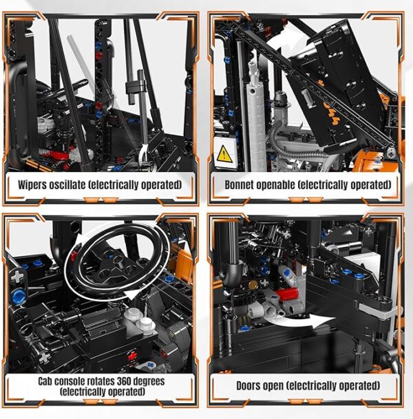 Mould King Heavy-Duty Forklift – 4579 PCS - Image 4