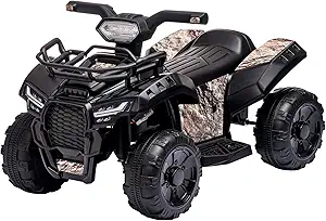 Kids 6V Mini ATV Ride-On – Black