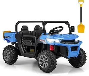 OLAKIDS 12V 2-Seater Off-Road UTV Ride-On Truck